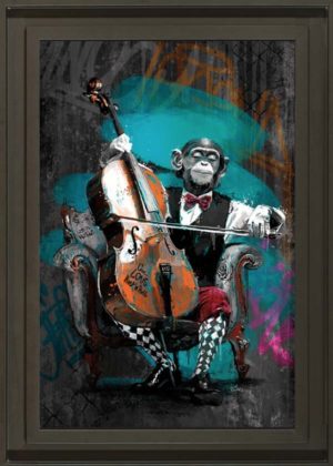 Le singe violoncelliste