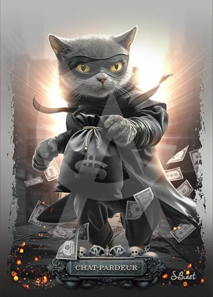 Chat-Pardeur DIBOND