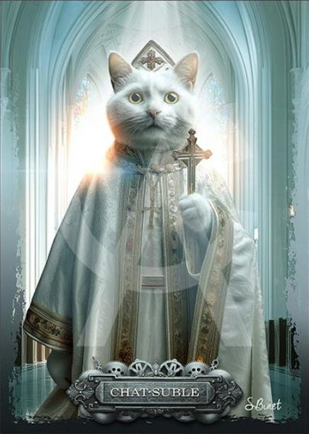 Chat-suble DIBOND