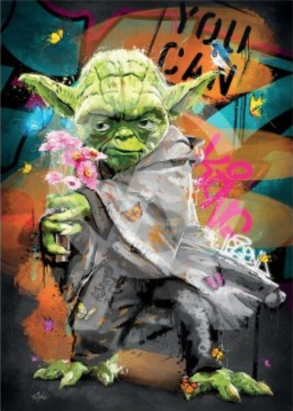 Yoda Street DIBOND